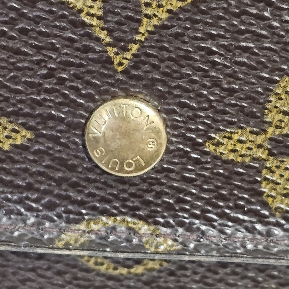 Louise Vuitton Vintage 2001 Brown Monogram Canvas Porte Tresor Long Wallet - Picture 12 of 16